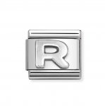 Nomination Silver Shine Initial R Charm.
