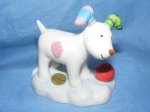 The Snowman - Snow Dog playing in the Snow by Beswick