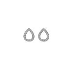 Hot Diamonds Silver Teardrop Stud Micro Bliss Earrings