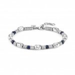 Nomination Instinct Stone Stainless Steel & Blue Sodalite Large Bracelet