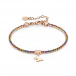 Nomination Silver Rose gold Butterfly Chic & Charm Bracelet
