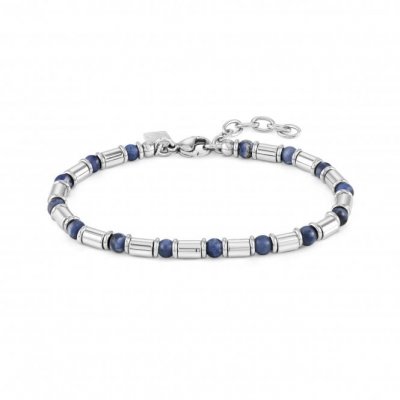 Nomination Instinct Stone Stainless Steel & Blue Sodalite Bracelet