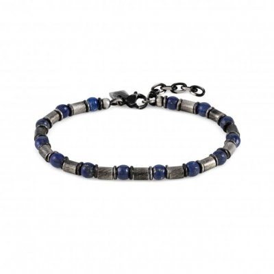 Nomination Instinct Stone Stainless Steel & Blue Sodalite Vintage Bracelet