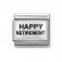 Nomination Silver Shine Happy Retirement Charm