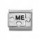 Nomination Silver Oxidised Me Jigsaw (You Me) Charm