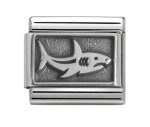 Nomination Silver Shark Charm