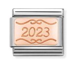 Nomination 9ct Rose Gold 2023 Charm.