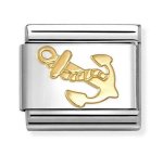 Nomination 18ct Gold New Anchor Charm.