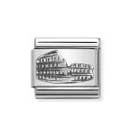 Nomination Silver Oxidised Colosseum Charm