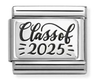 Nomination Silver Shine Class of 2025 Plates Charm