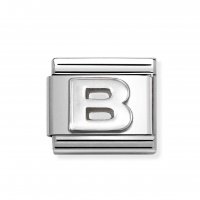 Nomination Silver Shine Initial B Charm.