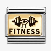 Nomination Gold Fitness Charm