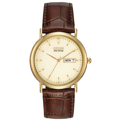 Citizen Gents Eco Drive Strap Watch.