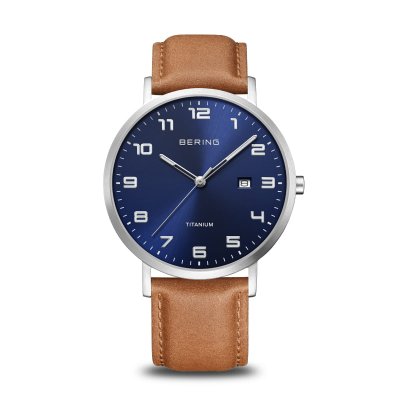 Gents Bering Titanium | Brushed Silver | 18640-567