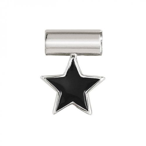 SeiMia Silver & Black Star Pendant