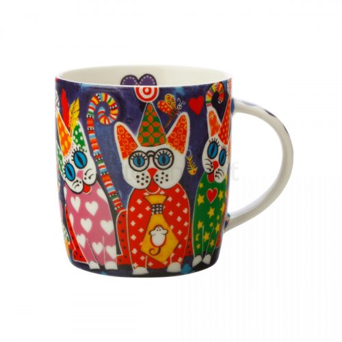 Maxwell & Williams Love Hearts 370ml Cat Mug