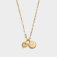 Katie Loxton 'Soul Sister' Waterproof Gold Charm Necklace