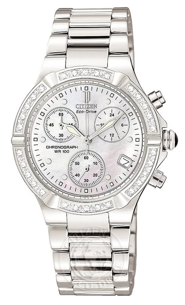 Citizen Ladies Eco Drive Riva Chronograph Watch. | Canterbury House  Jewellers