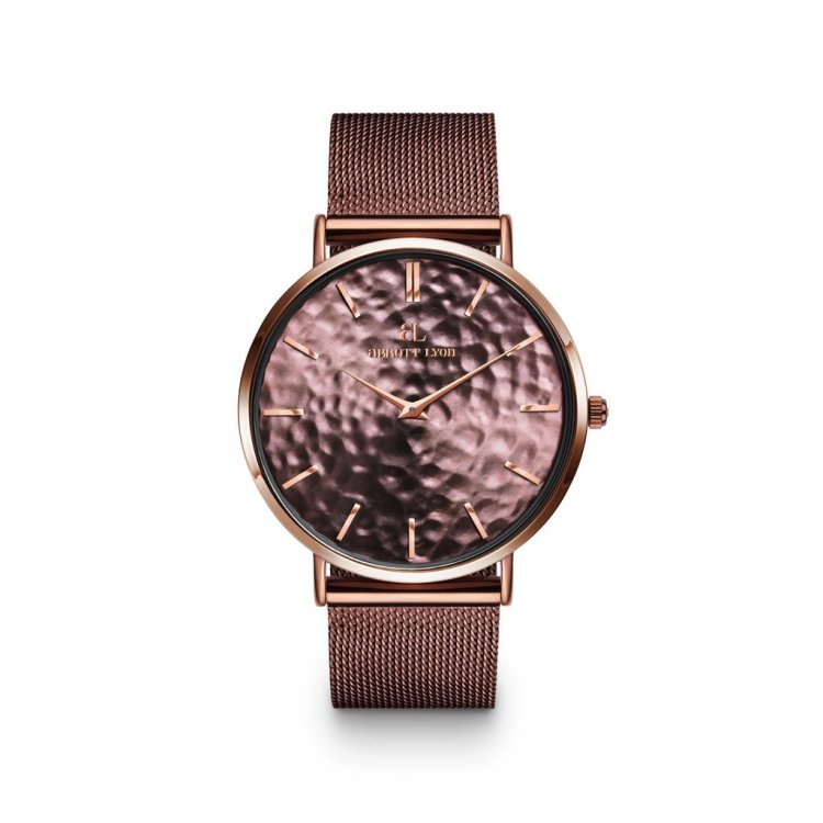 The Blush Stellar 40 Watch (Blush/Silver) | Personalised watches for her.